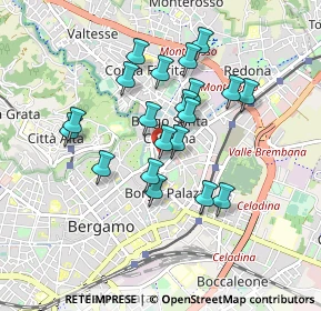 Mappa Via Suardi, 24124 Bergamo BG, Italia (0.746)