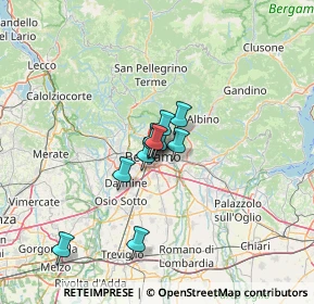 Mappa Via Suardi, 24124 Bergamo BG, Italia (7.77636)