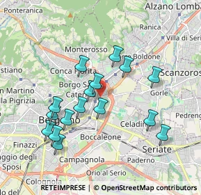 Mappa Via Carlo Serassi, 24124 Bergamo BG, Italia (1.75313)