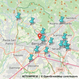 Mappa Vicolo Pelabrocco, 24121 Bergamo BG, Italia (4.14231)
