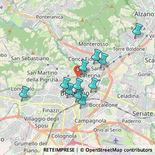 Mappa Vicolo Pelabrocco, 24121 Bergamo BG, Italia (1.59818)