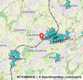Mappa Via Giulio Zappa, 20842 Besana In Brianza MB, Italia (1.1115)