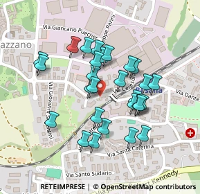 Mappa Via Giulio Zappa, 20842 Besana In Brianza MB, Italia (0.2)