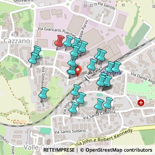 Mappa Via Giulio Zappa, 20842 Besana In Brianza MB, Italia (0.2)