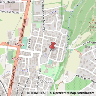 Mappa Via Quarenghi, 5, 24030 Mozzo, Bergamo (Lombardia)