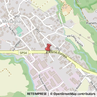 Mappa Corso Europa, 22, 23873 Missaglia, Lecco (Lombardia)