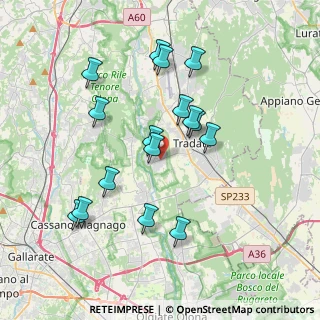 Mappa Via Adige, 21050 Lonate Ceppino VA, Italia (3.56625)