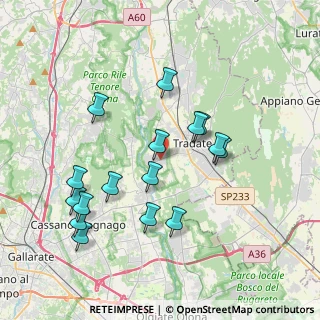 Mappa Via Adige, 21050 Lonate Ceppino VA, Italia (3.78313)
