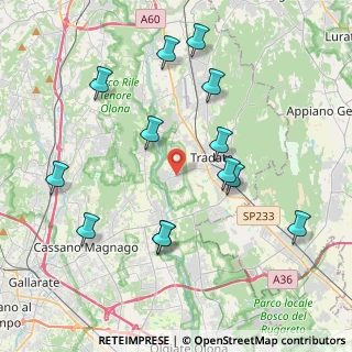 Mappa Via Adige, 21050 Lonate Ceppino VA, Italia (4.26692)