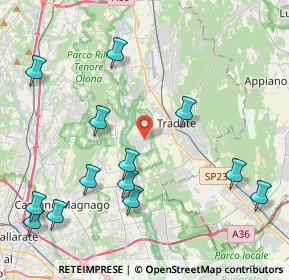Mappa Via Adige, 21050 Lonate Ceppino VA, Italia (4.99231)