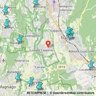 Mappa Via Adige, 21050 Lonate Ceppino VA, Italia (3.47)