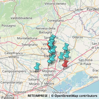 Mappa Piazza Luigi Cadorna, 31020 Villorba TV, Italia (8.84917)