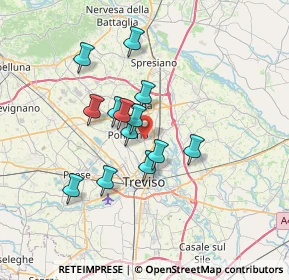 Mappa Piazza Luigi Cadorna, 31020 Villorba TV, Italia (5.39769)