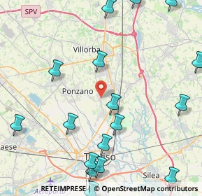 Mappa Piazza Luigi Cadorna, 31020 Villorba TV, Italia (5.80944)