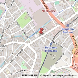 Mappa Via F. Corridoni, 12, 24124 Bergamo, Bergamo (Lombardia)