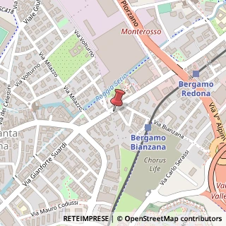 Mappa Via F. Corridoni, 19, 24124 Bergamo, Bergamo (Lombardia)