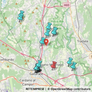 Mappa Via S. Vittore, 21040 Oggiona Con Santo Stefano VA, Italia (4.50588)