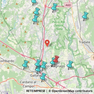 Mappa Via S. Vittore, 21040 Oggiona Con Santo Stefano VA, Italia (5.56769)