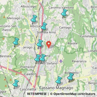 Mappa Via S. Vittore, 21040 Oggiona Con Santo Stefano VA, Italia (2.65273)