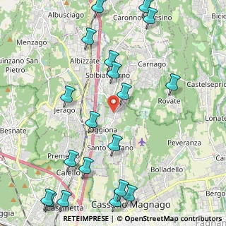 Mappa Via S. Vittore, 21040 Oggiona Con Santo Stefano VA, Italia (2.78842)
