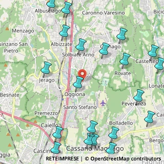 Mappa Via S. Vittore, 21040 Oggiona Con Santo Stefano VA, Italia (3.0345)