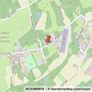 Mappa Via Aronco, 114, 28053 Castelletto sopra Ticino, Novara (Piemonte)