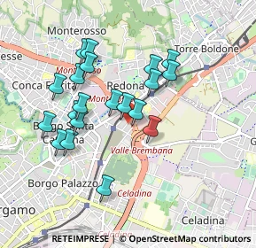 Mappa Via Don Giuseppe Ronchetti, 24124 Bergamo BG, Italia (0.8215)