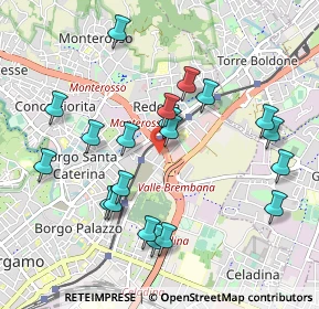 Mappa Via Don Giuseppe Ronchetti, 24124 Bergamo BG, Italia (0.9845)