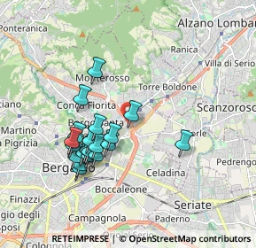 Mappa Via Don Giuseppe Ronchetti, 24124 Bergamo BG, Italia (1.68)