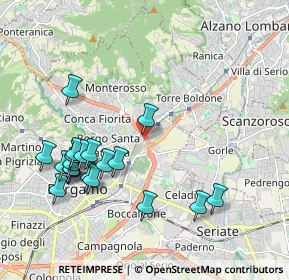 Mappa Via Don Giuseppe Ronchetti, 24124 Bergamo BG, Italia (2.144)