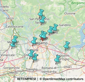 Mappa Via Don Giuseppe Ronchetti, 24124 Bergamo BG, Italia (13.04)