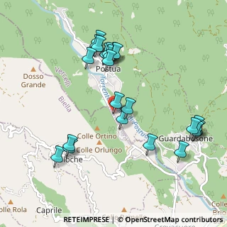 Mappa Via per Crevacuore, 13010 Postua VC, Italia (1.03478)