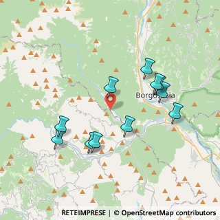 Mappa Via per Crevacuore, 13010 Postua VC, Italia (3.66545)