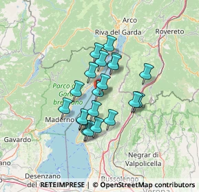 Mappa Via Cà Romana, 37010 Brenzone sul Garda VR, Italia (9.951)