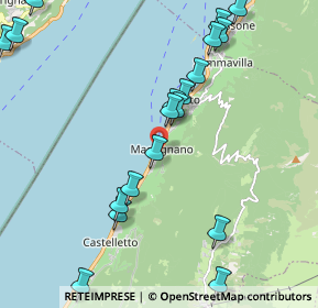 Mappa Via Cà Romana, 37010 Brenzone sul Garda VR, Italia (2.582)