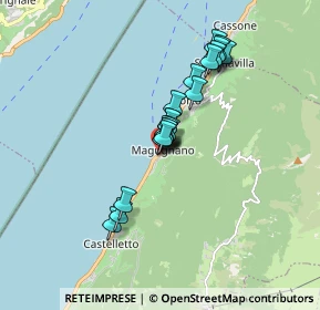 Mappa Via Cristoforo Colombo, 37010 Brenzone sul Garda VR, Italia (1.2545)