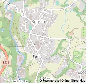 Mappa 20836 Giussano MB, Italia (0.23077)