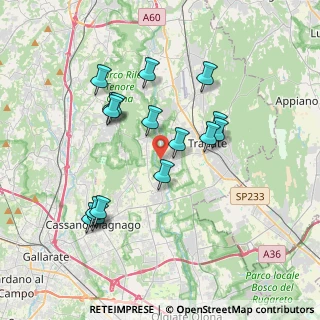 Mappa Via A. Vespucci, 21050 Lonate Ceppino VA, Italia (3.49625)