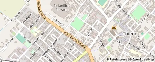 Mappa Thiene