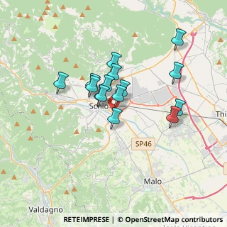 Mappa Via Vicenza, 36015 Schio VI, Italia (2.72933)