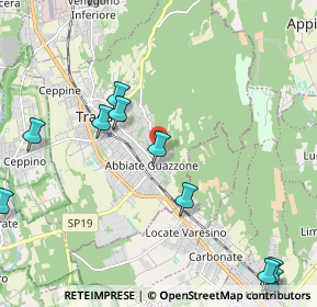 Mappa P.za Adriano Centenari, 21049 Tradate VA, Italia (2.77091)