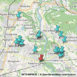 Mappa Piazza Giuseppe Garibaldi, 23898 Imbersago LC, Italia (2.321)
