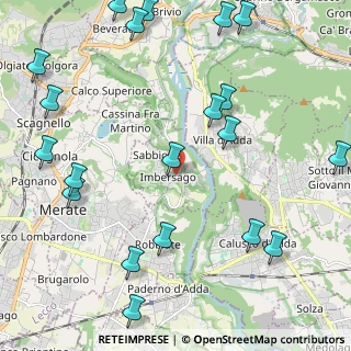 Mappa Piazza Giuseppe Garibaldi, 23898 Imbersago LC, Italia (2.8765)