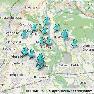 Mappa Piazza Giuseppe Garibaldi, 23898 Imbersago LC, Italia (1.769)