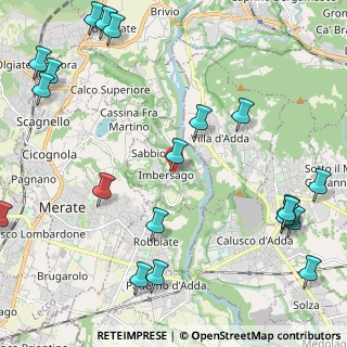 Mappa Piazza Giuseppe Garibaldi, 23898 Imbersago LC, Italia (3.0205)