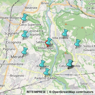 Mappa Piazza Giuseppe Garibaldi, 23898 Imbersago LC, Italia (2.26182)