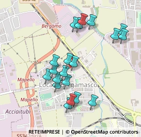 Mappa Via Don Antonio Seghezzi, 24036 Ponte San Pietro BG, Italia (0.4485)