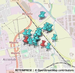 Mappa Via Don Antonio Seghezzi, 24036 Ponte San Pietro BG, Italia (0.24643)