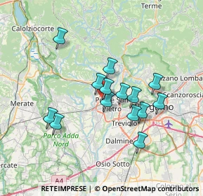 Mappa Via Don Antonio Seghezzi, 24036 Ponte San Pietro BG, Italia (5.90571)