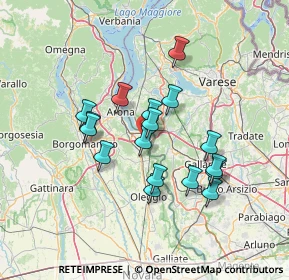 Mappa Via Silvio Pellico, 28053 Castelletto sopra Ticino NO, Italia (11.65118)